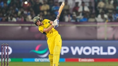 Chasing 331 runs, Australia reached 331/7 in 49 overs, sealing a three-wicket victory. (AP) Chasing 331 runs, Australia reached 331/7 in 49 overs, sealing a three-wicket victory. (AP)