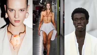 The most viral and bizarre moments from Paris Fashion Week (Photos: Instagram) The most viral and bizarre moments from Paris Fashion Week (Photos: Instagram)