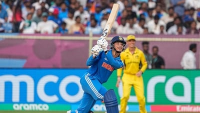 Smriti Mandhana got a half-century, registering 80 off 66 balls. (PTI ) Smriti Mandhana got a half-century, registering 80 off 66 balls. (PTI )