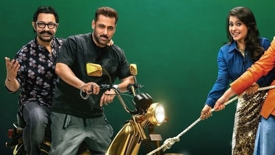Salman Khan and Aamir Khan were the first guests on the talk show Two Much. (Photo: Instagram) Salman Khan and Aamir Khan were the first guests on the talk show Two Much. (Photo: Instagram)