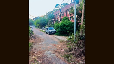 The Power Colony in Sarabha Nagar, Ludhiana, is among the properties proposed for sale under the initiative. (HT)