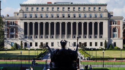 Columbia University established the International Student Hardship Fund to support foreign students amid visa revocations by the Trump administration. (REUTERS)