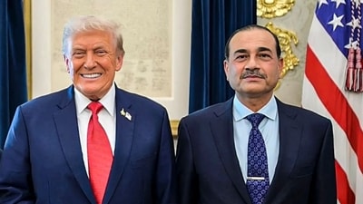 US President Donald Trump met Pakistan army chief Field Marshal Asim Munir at the White House earlier this year. (File Photo/PTI) US President Donald Trump met Pakistan army chief Field Marshal Asim Munir at the White House earlier this year. (File Photo/PTI)