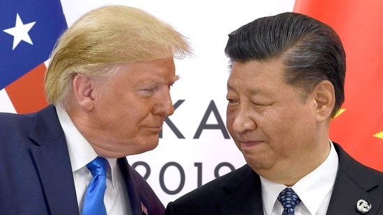 US President Donald Trump with Chinese President Xi Jinping (File photo/AP)