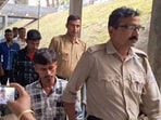 West Bengal Police arrest two more accused in connection with the Durgapur gang rape case and present them in the Durgapur court.

