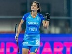 India women’s team forward and drag-flick specialist Deepika Sehrawat. (HI Photo)