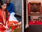 Samantha Ruth Prabhu posted pictures of her personal ashram with Linga Bhairavi at her home. 