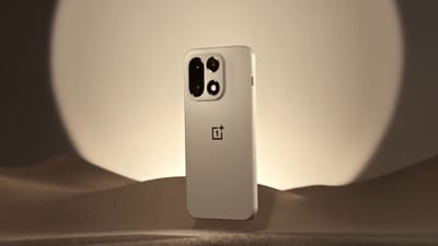 OnePlus 15 5G in new Sand Storm colour variant. (OnePlus)