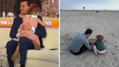 Erika Kirk shared pictures of Charlie Kirk and his daughter on Instagram. (Instagram/@mrserikakirk) Erika Kirk shared pictures of Charlie Kirk and his daughter on Instagram. (Instagram/@mrserikakirk)