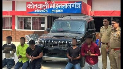 Five men arrested by Mohanlalganj police (Sourced)