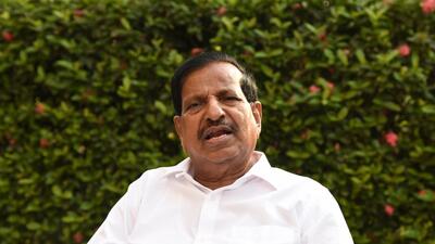 Ganesh Naik has held the forest portfolio twice: between 2004 and 2009, and again since December 2024. (Bachchan Kumar/HT Photo)