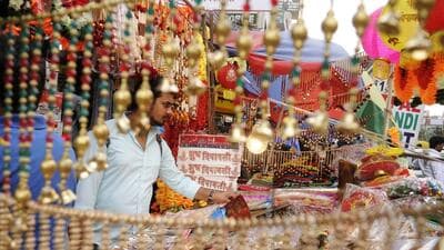 On October 10, Ghaziabad police had seized firecrackers worth ₹6.25 crore stored at a warehouse in Bhojpur. (HT Archive) On October 10, Ghaziabad police had seized firecrackers worth ₹6.25 crore stored at a warehouse in Bhojpur. (HT Archive)