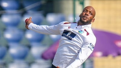 For the Windies, Roston Chase struck thrice. (PTI)