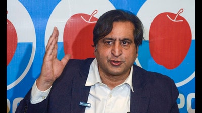 Peoples Conference chief Sajad Lone (PTI) Peoples Conference chief Sajad Lone (PTI)
