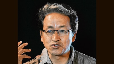 Sonam Wangchuk (PTI) Sonam Wangchuk (PTI)