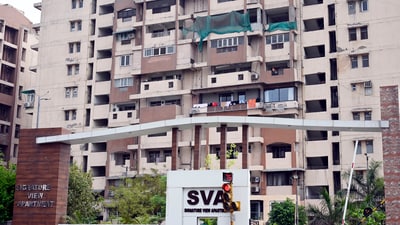 Diwali 2025: For residents of Signature View Apartments, the festive spirit has been replaced with heartbreak and disappointment, as they scrambled through packed boxes on Tuesday. (Picture for representational purposes only) (Sanjeev Verma/HT Photo) ( Sanjeev Verma/HT Photo)