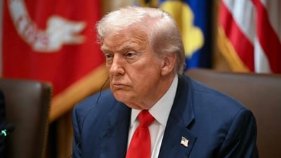 Trump said that ‘Phase 2’ of his ‘Peace Plan’ had begun. (AFP) Trump said that ‘Phase 2’ of his ‘Peace Plan’ had begun. (AFP)