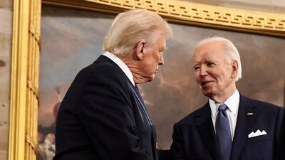 Biden hails Trump after Hamas hostages' release (via REUTERS)