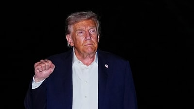 Donald Trump calls out Time Magazine for using his 'Worst Picture' on cover praising his Middle East peace deal (REUTERS)