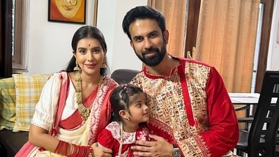 Charu Asopa and Rajeev Sen got married in 2019. They welcomed their first child, daughter Ziana, in 2021. Charu Asopa and Rajeev Sen got married in 2019. They welcomed their first child, daughter Ziana, in 2021.