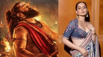 Kangana Ranaut took to social media to praise Rishab Shetty's Kantara Chapter 1.