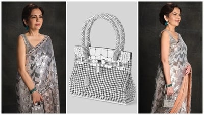 Nita Ambani carries the most expensive Hermès Birkin bag in the world. Nita Ambani carries the most expensive Hermès Birkin bag in the world.
