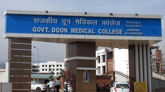 Uttarakhand: Doon Medical College student expelled for late-night party in hostel, others fined (HT File)