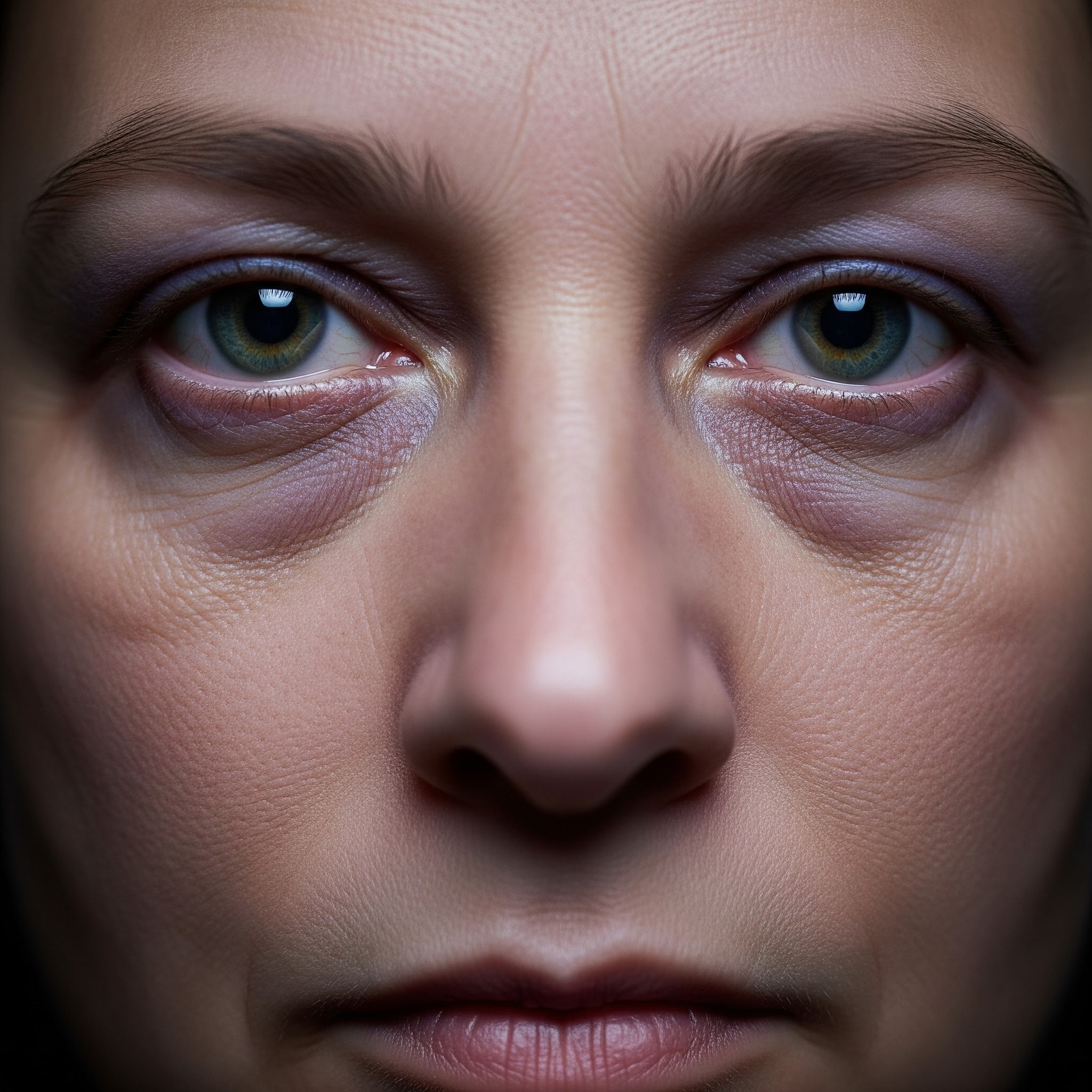 Dark circles are of different sizes and variations. (Picture credit: AI-Generated) Dark circles are of different sizes and variations. (Picture credit: AI-Generated)