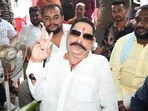 Anant Kumar Singh filed his papers from the Mokama assembly after receiving the JD(U) symbol from its top leadership.
