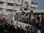 Israel returned the bodies of 45 Palestinians on Wednesday to Gaza