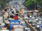 Vehicles barely moved for hours due to the congestion. (File Photo/Representational) Vehicles barely moved for hours due to the congestion. (File Photo/Representational)
