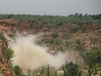 The report recommends that to ensure sustainable mining in Aravallis, no new mining lease, except in the case of critical, strategic, and atomic minerals, should be allowed. (HT archive)
