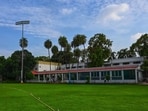 The restored Roshanara Club, which was opened in July 2025. (Vipin Kumar/HT Photo)