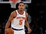 Malcolm Brogdon looks to pass during the preseason NBA game against the Washington Wizards Monday, Oct. 13. Malcolm Brogdon looks to pass during the preseason NBA game against the Washington Wizards Monday, Oct. 13.