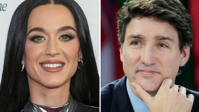 Justin Trudeau and Katy Perry's leaked yacht photos spark dating rumors as they are spotted kissing. (AP) Justin Trudeau and Katy Perry's leaked yacht photos spark dating rumors as they are spotted kissing. (AP)