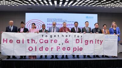 Delegates at the WHO Regional Committee for South-East Asia in Colombo, Sri Lanka. (WHO) Delegates at the WHO Regional Committee for South-East Asia in Colombo, Sri Lanka. (WHO)
