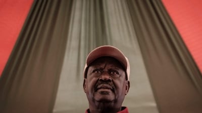 Raila Amolo Odinga's death at 80 was announced on October 15, spent most of his adult life in politics, including eight years in prison as a pro-democracy campaigner/ (AFP) Raila Amolo Odinga's death at 80 was announced on October 15, spent most of his adult life in politics, including eight years in prison as a pro-democracy campaigner/ (AFP)