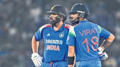 File image of Virat Kohli and Rohit Sharma. (AFP) File image of Virat Kohli and Rohit Sharma. (AFP)
