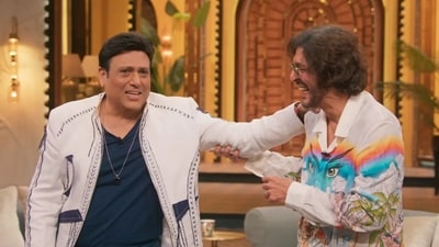 Govinda and Chunky Panday went down memory lane on Twinkle Khanna and Kajol's show, Too Much. Govinda and Chunky Panday went down memory lane on Twinkle Khanna and Kajol's show, Too Much.