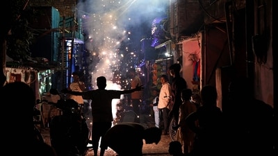 Under the new guidelines, firecrackers may be burst only during two daily time slots—between 6 am and 7 am, and again from 8 pm to 10 pm—over four days from October 18 to 21. (AFP) Under the new guidelines, firecrackers may be burst only during two daily time slots—between 6 am and 7 am, and again from 8 pm to 10 pm—over four days from October 18 to 21. (AFP)