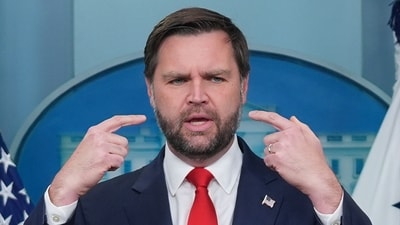 Vice President JD Vance had earlier called Donald Trump 'America's Hitler' but later changed his tune. (AP) Vice President JD Vance had earlier called Donald Trump 'America's Hitler' but later changed his tune. (AP)