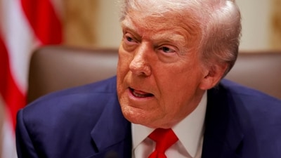 Donald Trump said that there wouldn't be a world domination by the US dollar if he hadn't won the 2024 presidential election. (Reuters)