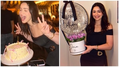 Sara Tendulkar celebrates her 28th birthday. Sara Tendulkar celebrates her 28th birthday.
