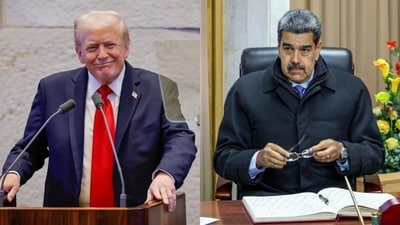 While Donald Trump has accused Nicolas Maduro of heading a drug cartel, the Venezuelan president has denied the charges. (X/@VividProwess, X/@MarioNawfal) While Donald Trump has accused Nicolas Maduro of heading a drug cartel, the Venezuelan president has denied the charges. (X/@VividProwess, X/@MarioNawfal)