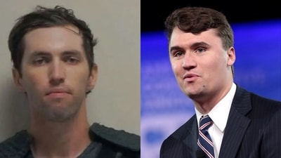 Matt Robinson turned in his son, Tyler, to the authorities after the shooting of Charlie Kirk. (X/@stillgray, X/@America_First0) Matt Robinson turned in his son, Tyler, to the authorities after the shooting of Charlie Kirk. (X/@stillgray, X/@America_First0)
