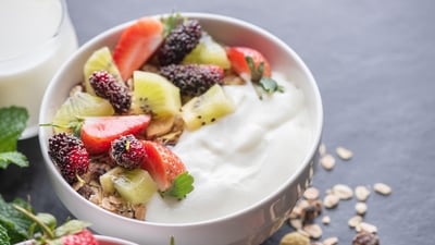 Yoghurt is one of the probiotic-rich foods, good for gut health. Nutritionist recommended having yoghurt after lunch. (Picture credit: Freepik) Yoghurt is one of the probiotic-rich foods, good for gut health. Nutritionist recommended having yoghurt after lunch. (Picture credit: Freepik)