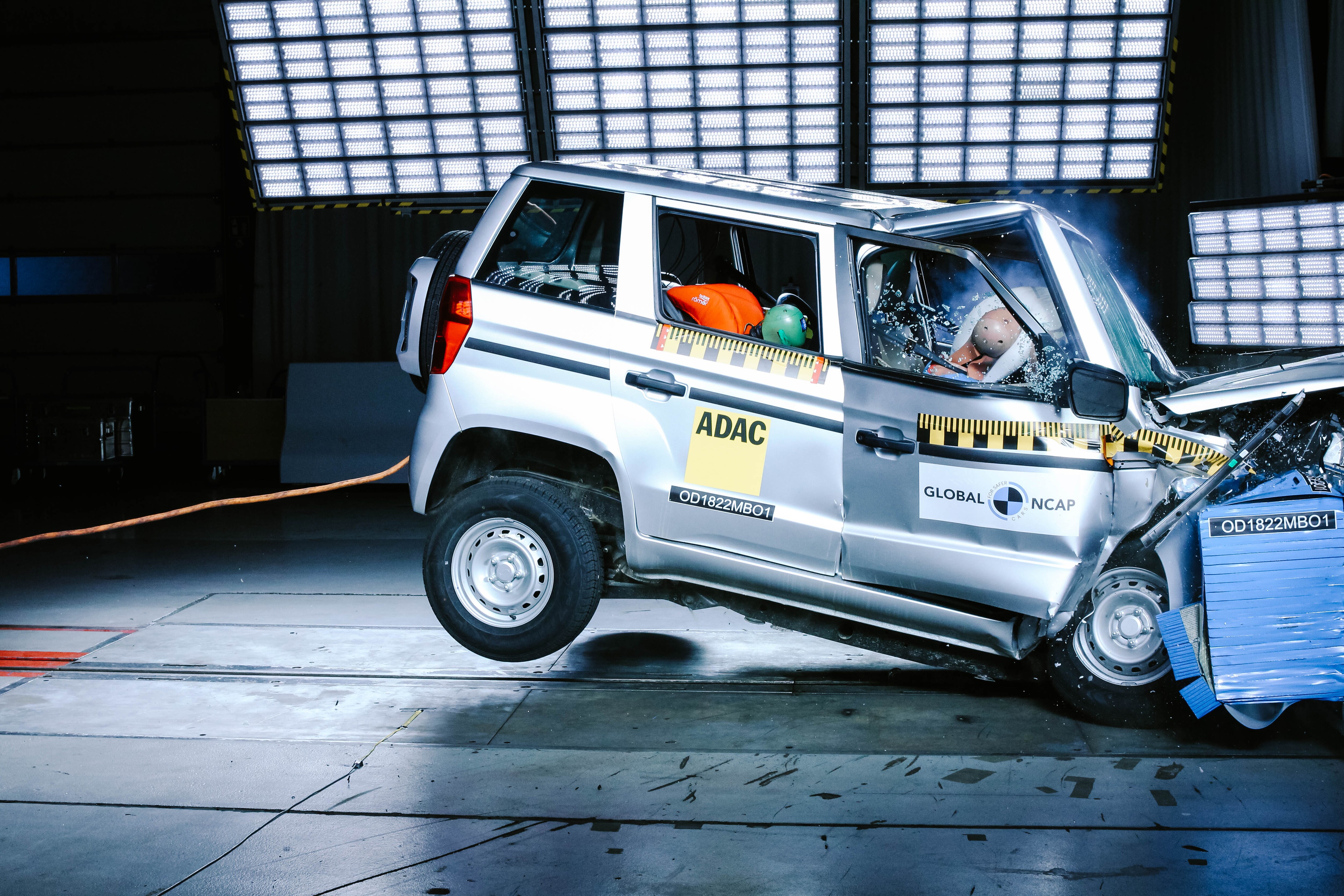 Mahindra Bolero Neo was rated 20.26 for adult protection and 12.71 for child protection Mahindra Bolero Neo was rated 20.26 for adult protection and 12.71 for child protection