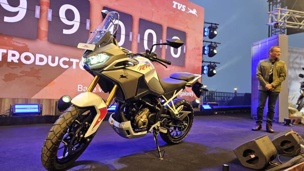 The all-new TVS Apache RTX gets the newly developed RTXD4 engine. The all-new TVS Apache RTX gets the newly developed RTXD4 engine.