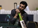 Pakistan's captain Salman Agha attends a practice session at the International Cricket Council (ICC) Academy in Dubai Pakistan's captain Salman Agha attends a practice session at the International Cricket Council (ICC) Academy in Dubai