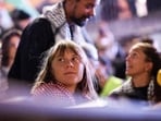 During her interview, Greta Thunberg described how, after the boat was held, it was dragged to a fenced area.